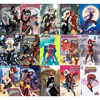 Jackpot & Black Cat (2024) 1 2 3 4 Variants | Marvel Comics | COVER SELECT