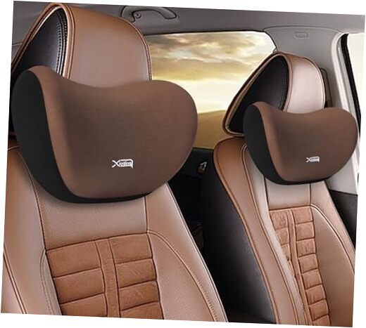 2Pcs Car Neck Pillow, Ultra Comfortable Neck Pillow for Driving, Soft Car