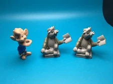 Once Upon a Forest Abigail & Cornelius Straw Hugger Long John Silvers 1993 3 Pc