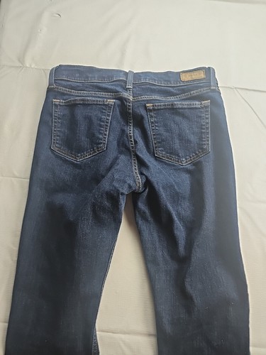 Polo Ralph Lauren Jeans donna 30 The Tompkins skinny blu scuro vita media - Foto 7 di 12