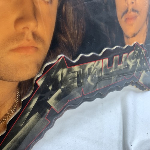 METALLICA Vintage HUGE CLOCK! 28"x22" Not Working Rock Metal - Picture 8 of 16