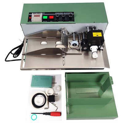 110V MY-380F Continuous Solid-ink Coding Machine for Plat Surface Coding