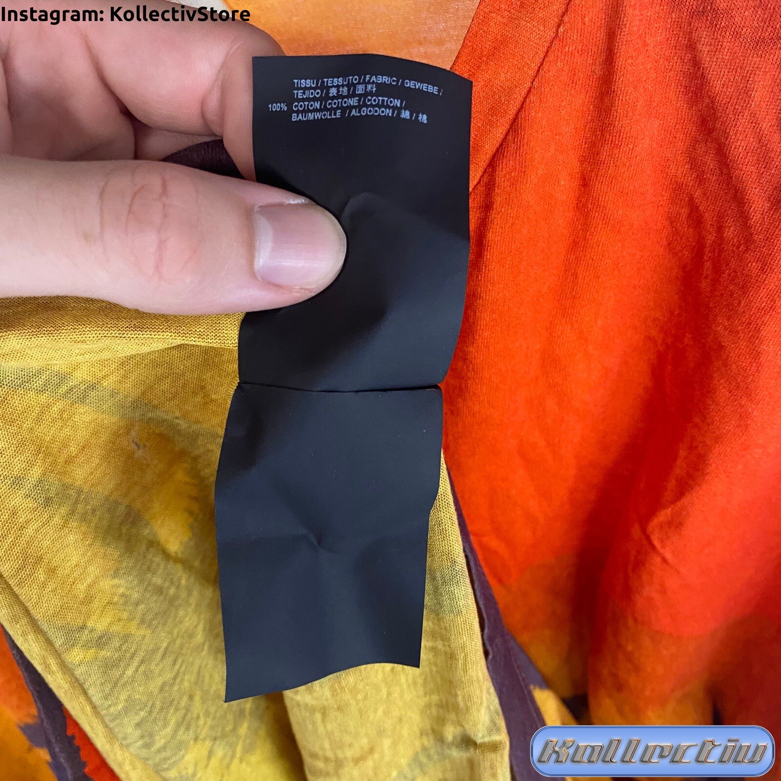 Maglietta Saint Laurent Paris ""Surf Sound"" stampa palmata