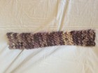 Ob.D. Handmade, Hand Crocheted, Purple Dragon Scale scarf w/saber tooth fastener — photo 6