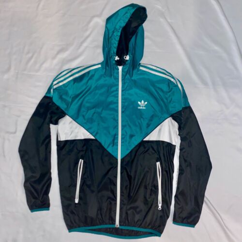 Chaqueta Rompevientos Adidas Colorado Ori Súper Rara Brillo Cal Surf Verde Negra Med - Imagen 7 de 12