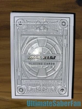 Star Wars Playing Cards Sealed Theory 11 Made In USA Game Deck White The Force