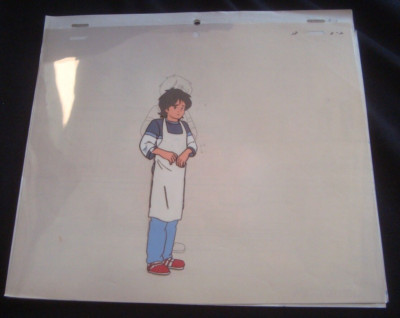 DINOSAUCERS  Original Production Animation Cel Secret Scouts David 1B