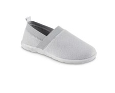 ISOTONER Zenz Everywhere step women's closed slippers Memory Foam -Gray -Size 6 