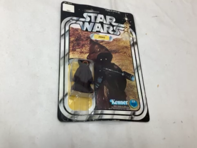 1978 Vintage Star Wars Jawa Figure 12 Back Cardback MOC Sealed