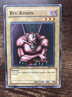 Ryu-Kishin SDK-003 1st Edition YuGiOh | eBay