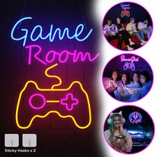 LED Neon Schild Licht Nachtlicht USB Leuchtreklame Sign Lampe Gaming Beleuchtung