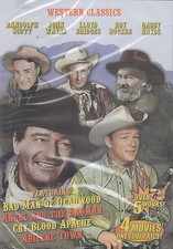 Bad Man of Deadwood Angel and the Badman Cry Blood Apache Abilene Town DVD New
