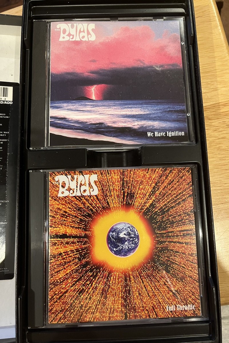 THE BYRDS 4-CD Box Set 1990 w/ Booklet Columbia excellent