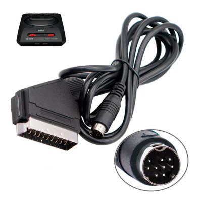 Kabel RGB SEGA Mega Drive 2 / 32X Scart Eurostecker