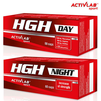 ACTIVLA DAY NIGHT 60 + 60 Kapseln Muskelaufbau - Lean Muscle Support - Fat Loss