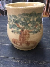 Zanesville Stoneware Pottery Vase