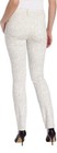 NYDJ Alina Gilded Lily Floral Print Legging  White & Gray - Size 10 — photo 3