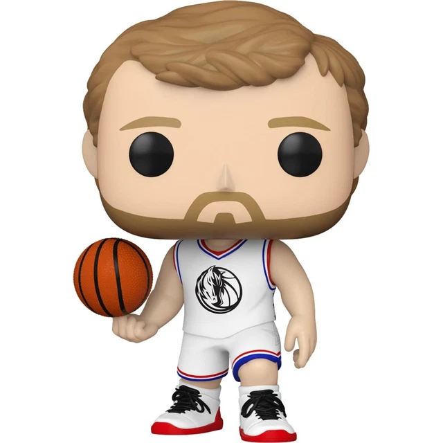 NBA: All-Stars Dirk Nowitzki (2019) Funko Pop! Vinyl Figure #158 + Protector