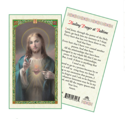 Healing Prayer  - Paperstock Holy Card HC9-270ENL