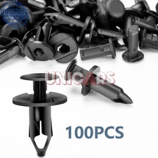 100 Fender ATV Push Retainer Clips Body Rivets for Honda Suzuki Kawasaki Polaris