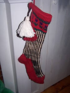 Details About Beautiful Hand Knit Christmas Stocking Vintage Pattern From The 60 S Details About Beautiful Hand Knit Christmas Stocking Vintage Pattern From The 60 S