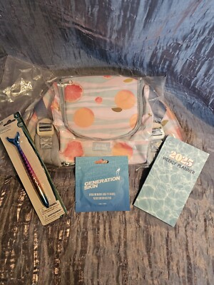 SUPER Cute Juneshine Citrus Cooler Backpack! + Calendar Notebook W/ Cool Pen!