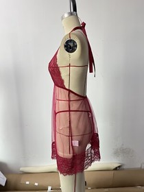 Women's Sexy-Lingerie Babydoll G-string Sleepwear Underwear Lace Dress Nightwear