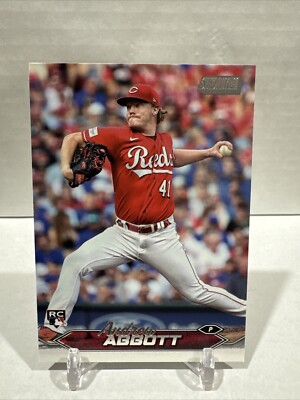 2024 Topps Stadium Club Andrew Abbott #53 Rookie RC Reds