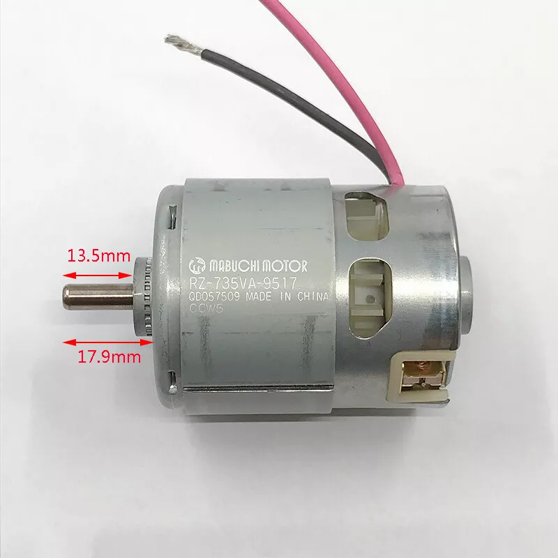 MABUCHI RZ-735VA-9517 DC12V 14.4V 18V Electric Drill Tool Motor High Speed Power MABUCHI RZ-735VA-9517 DC12V 14.4V 18V Electric Drill Tool Motor High Speed Power