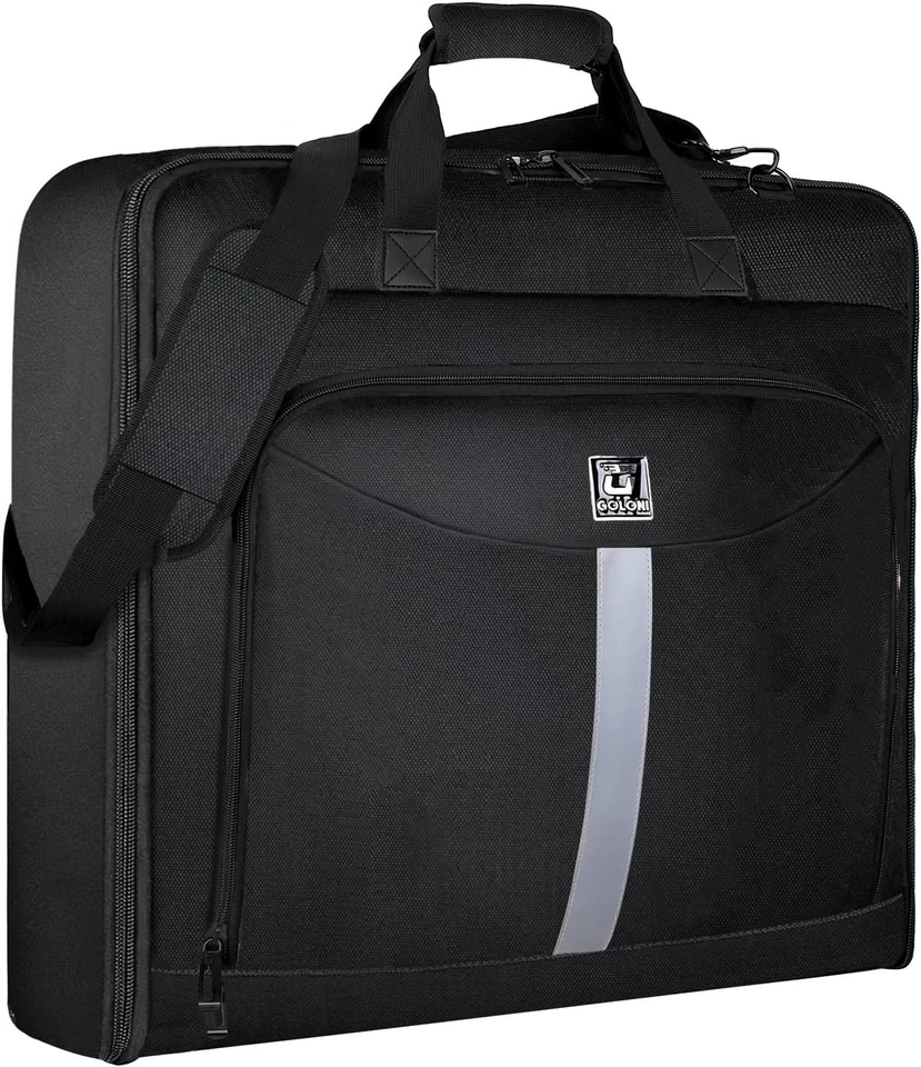 Bolsa de ropa colgante de viaje impermeable para hombre y mujer - Porta traje con correa Foto 3 de 4