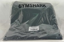 Gymshark Onyx 5.0 Seamless Long Sleeve T-Shirt - Black/Lift Green Size M