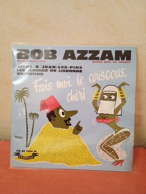 BOB AZZAM Vinyl 45 Trs ''Fais me le couscous cheri''