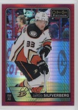 2016-17 O-Pee-Chee Platinum Red Prism 149/199 Jakob Silfverberg #94 fr5