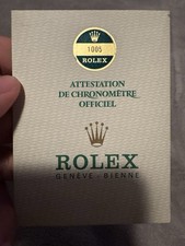 Rolex Submariner 1005 Guarantee Warranty Garanzia