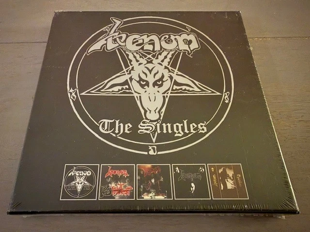 VENOM - THE SINGLES ORG LIM. 5X 7" BOXSET (SPLATTER)      HELLHAMMER,BATHORY - Image 2 of 3