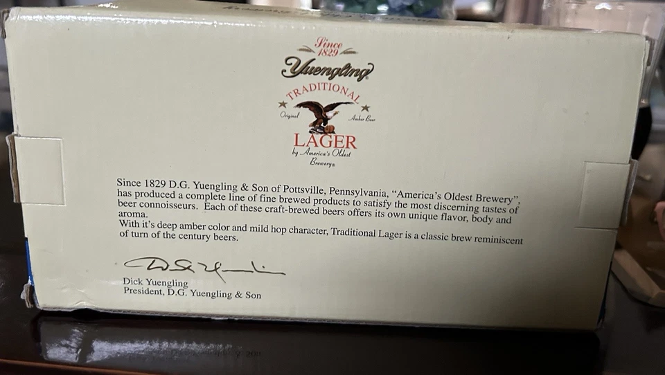 NEW In Box 2003 Yuengling Premium Lite Replica 1950 Blue Ford Truck Millennium - Image 3 of 4