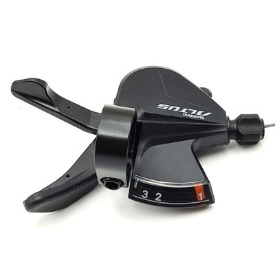 Shimano Schalthebel Altus 3-fach links SL-M2010 Rapidfire Plus mit Zug 1800mm