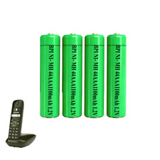 4PCS NI-MH AAA Rechargeable 1100mAh 1.2V Rechargeable Cordless Phone Battery