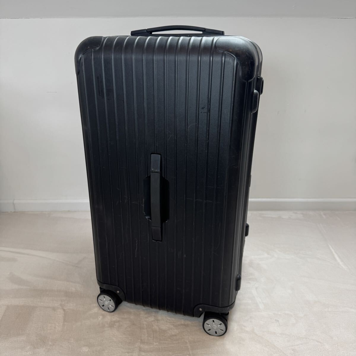 Rimowa Salsa Sport Trunk Plus 103L Black 4 wheels Carry Case