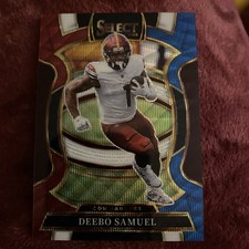 2025 Panini Select Deebo Samuel Tri-Color /399 Commanders