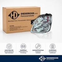 Hauptscheinwerfer Links Diederichs 6505081 FÜR KIA Frontscheinwerfer Frontlicht