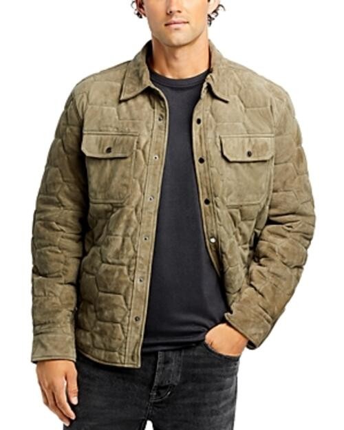 Blanknyc Over The Moon Suede Hex Quilted Jacket XL 58090₽