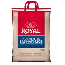 Naturally Aged Authentic Long Grain Indian White Basmati Rice - 15 lbs