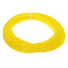 Wicker Repair Kit, 98 ft 2.4mm Round Synthetic Rattan Material, Bright Yellow
