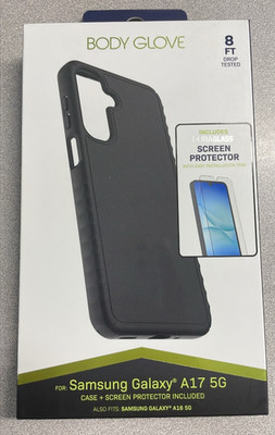 Body Glove Phone Case for Samsung Galaxy A17 & A16 w/ DuraGlass Screen Protector