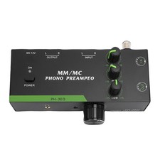MM MC Phono Preamp Supports 3.5mm Headphone Output 5 Pin XLR Input Output 3 LNOE
