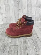 Timberland Primaloft 200 Gram Boots Youth 2 Insulated Mid Red Saude Leather