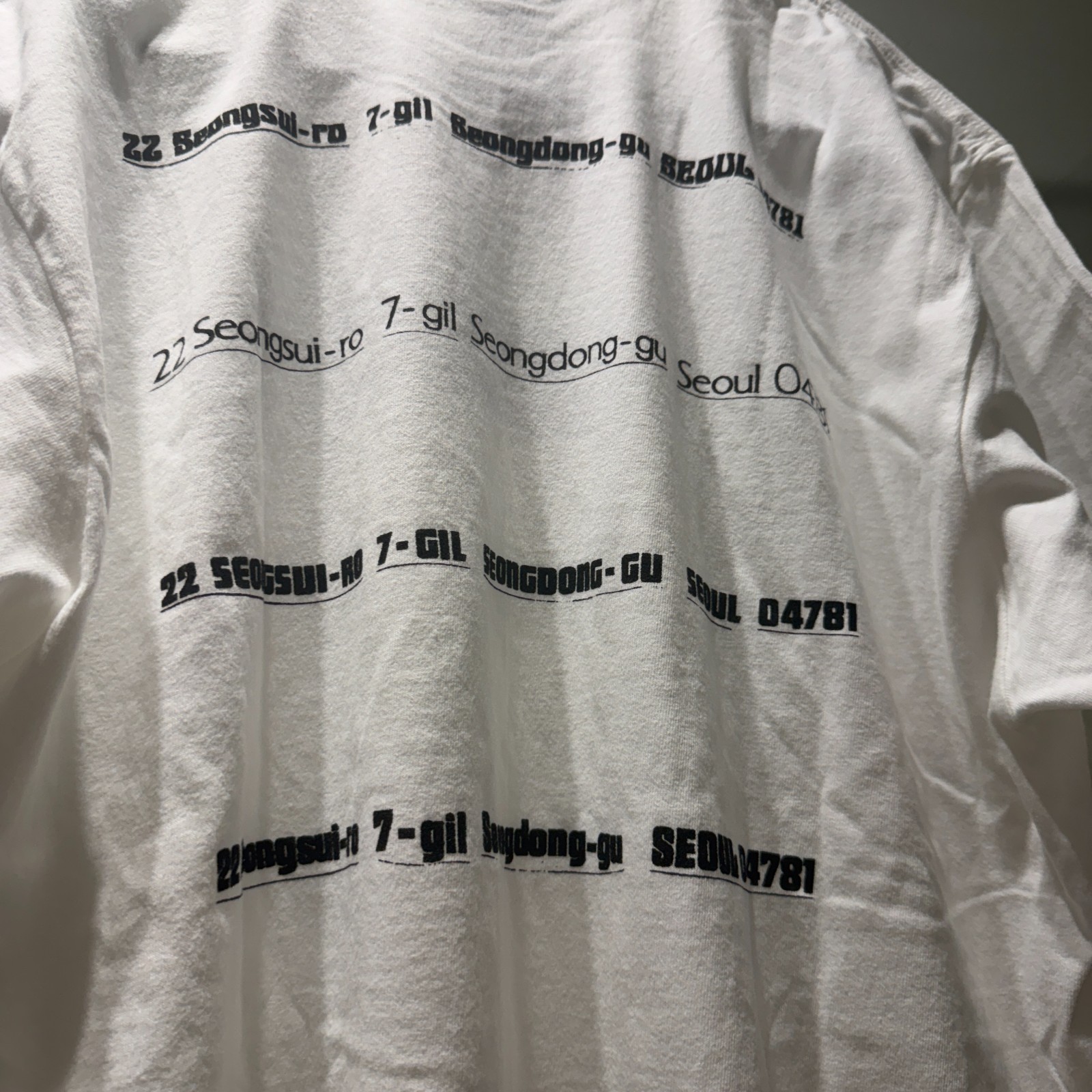 Supreme Seoul Box Logo T-Shirt White 26FW + Supreme Sticker 4