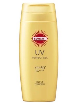 Kose Gold UV Perfect Gel Suncut 80g SPF 50+ PA++++ (NEW VERSION)