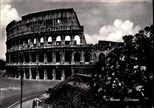 RPPC Colosseum Rome Italy vintage postcard m250